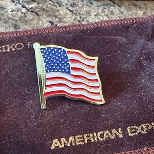 American Flag Enamel Pin